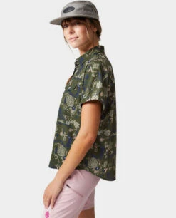 STIO Women's Shifter Shirt SS -STIO CLOTHING 100221 302 2 ALT