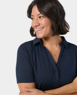 STIO Women's Alpin Lightweight Merino Polo SS 25 STIO Women's Alpin Lightweight Merino Polo SS -STIO CLOTHING 100465 410 2 6ac6602f 2120 4a81 a696 0894435e4c80