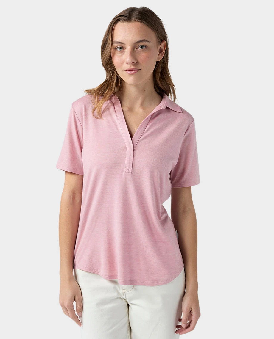 STIO Women's Alpin Lightweight Merino Polo SS 20 STIO Women's Alpin Lightweight Merino Polo SS - Image 18