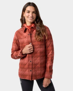 STIO Women's Buckhorn Insulated Snap Shirt -STIO CLOTHING 100481 601 1 ALT