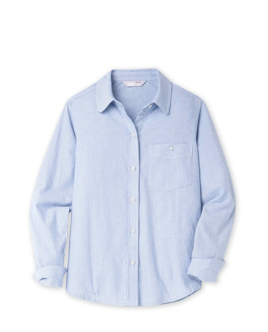 STIO Women's Miter Stretch Lightweight Flannel Shirt 3 STIO Women's Miter Stretch Lightweight Flannel Shirt