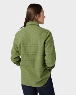 STIO Women's Slipstone Midweight Flannel Shirt 40 STIO Women's Slipstone Midweight Flannel Shirt -STIO CLOTHING 100487 310 3