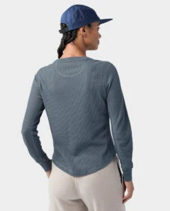 STIO Women's Wister Waffle LS -STIO CLOTHING 100499 420 2