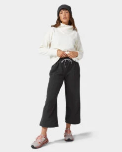 STIO Women's Turpin Fleece Wide Crop Pant -STIO CLOTHING 100532 001 3 ALT ab8ddd56 04e8 49d4 8791 8e7d125d8aed