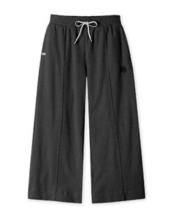 STIO Women's Turpin Fleece Wide Crop Pant -STIO CLOTHING 100532 001 733d7302 c326 48ec 80ee 4632ab8cd73e