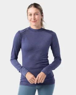 STIO Women's Basis PeakWool Lightweight Crew LS -STIO CLOTHING 100539 422 1