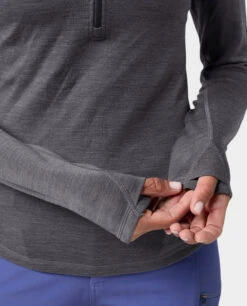 STIO Women's Basis PeakWool Midweight Half Zip 26 STIO Women's Basis PeakWool Midweight Half Zip -STIO CLOTHING 100659 021 3 0abd57b6 1927 477f a2ad e5f392f41260