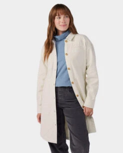 STIO Women's Bevel Flannel Overshirt 26 STIO Women's Bevel Flannel Overshirt -STIO CLOTHING 100698 101 3