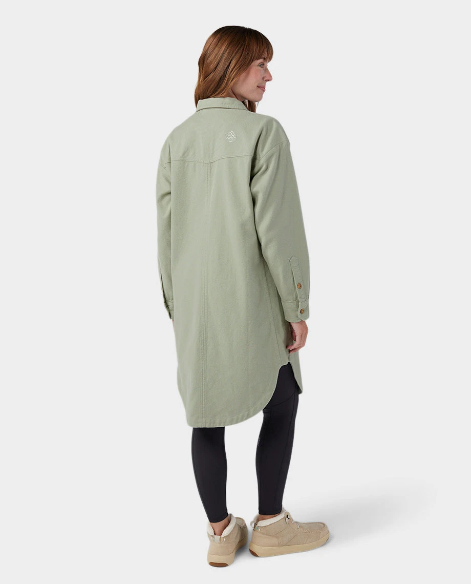 STIO Women's Bevel Flannel Overshirt 19 STIO Women's Bevel Flannel Overshirt - Image 17