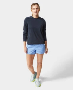 STIO Women's Trax Power Grid Crew -STIO CLOTHING 100722 410 4