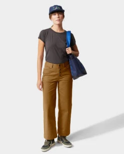 STIO Women's Rivet Wide Leg Canvas Pant -STIO CLOTHING 100737 210 4 ALT 70f5dfa0 853b 413c 8e9b 5f0bc43a4fbb