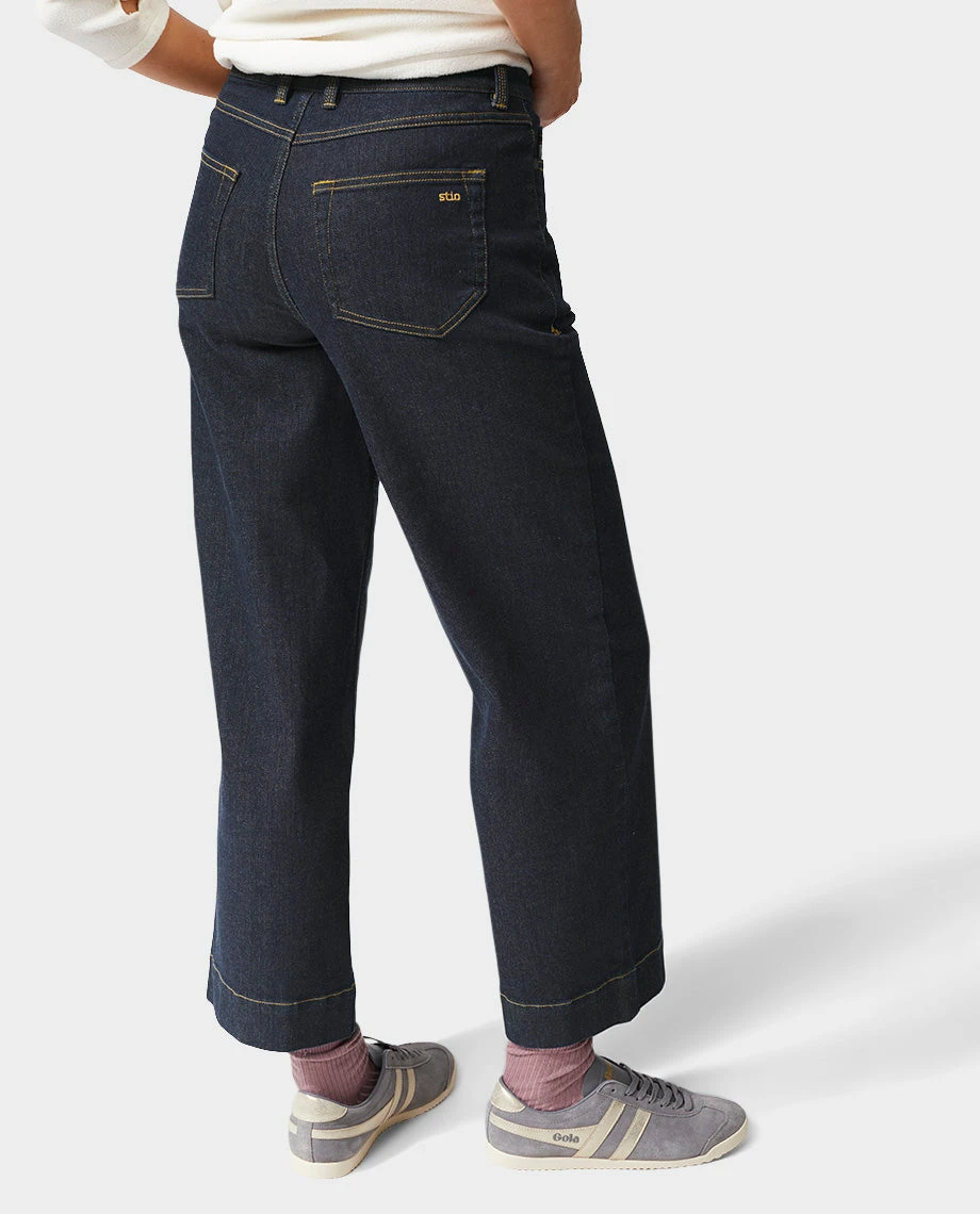 STIO Women's Rivet Wide Leg Jean 8 STIO Women's Rivet Wide Leg Jean - Image 6