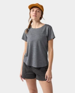 STIO Women's Alpin Lightweight Merino Tee SS -STIO CLOTHING 100751 010 1