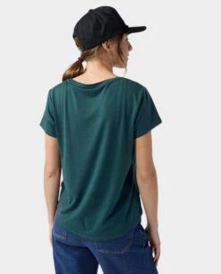 STIO Women's Alpin Lightweight Merino Tee SS -STIO CLOTHING 100751 440 4