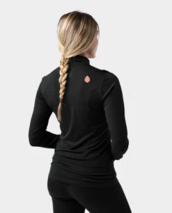 STIO Women's Basis PeakWool Lightweight Half Zip -STIO CLOTHING 100761 001 2