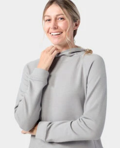 STIO Women's Alpin PeakWool Midweight Hoodie -STIO CLOTHING 100763 030 2