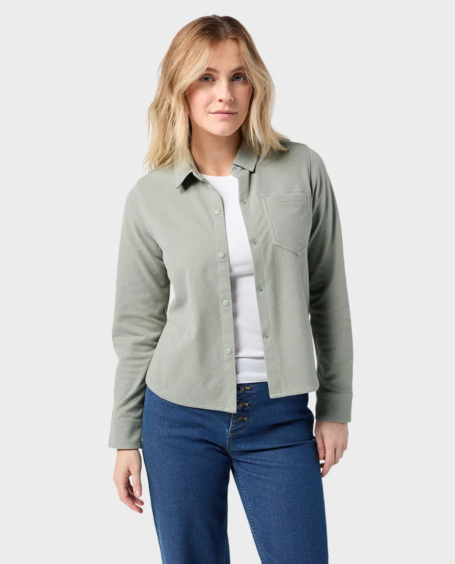 STIO Women's Notion Stretch Knit Shirt 12 STIO Women's Notion Stretch Knit Shirt - Image 10