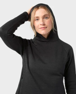 STIO Women's Glide Power Stretch Hoodie -STIO CLOTHING 100809 001 4 ALT