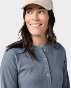 STIO Women's Wister Waffle Henley 38 STIO Women's Wister Waffle Henley -STIO CLOTHING 100845 420 1 ALT