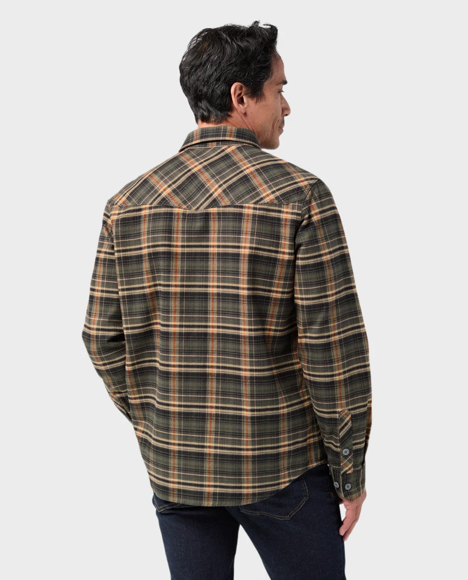 STIO Men's Junction Midweight Flannel Shirt 6 STIO Men's Junction Midweight Flannel Shirt - Image 4