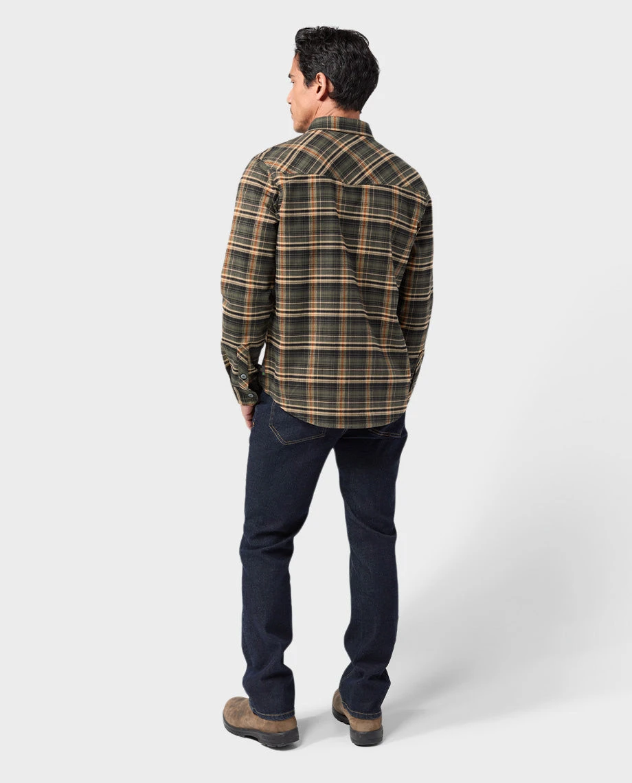 STIO Men's Junction Midweight Flannel Shirt 9 STIO Men's Junction Midweight Flannel Shirt - Image 7