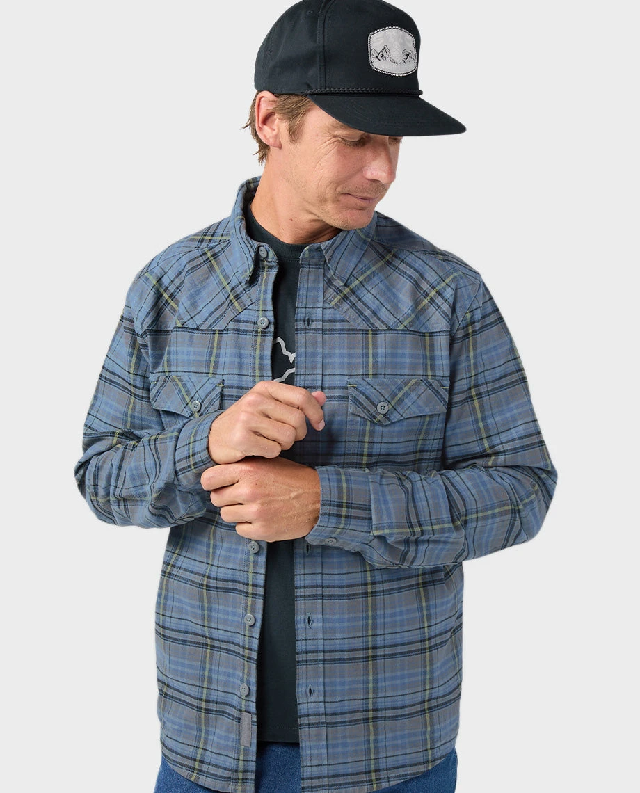 STIO Men's Junction Midweight Flannel Shirt 20 STIO Men's Junction Midweight Flannel Shirt - Image 18