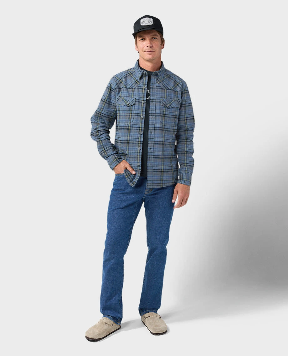 STIO Men's Junction Midweight Flannel Shirt 22 STIO Men's Junction Midweight Flannel Shirt - Image 20