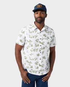 STIO Men's Curtis Camp Shirt SS -STIO CLOTHING 200147 100 1