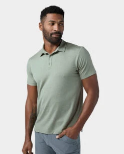 STIO Men's Alpin Lightweight Merino Polo SS -STIO CLOTHING 200241 311 1 ALT