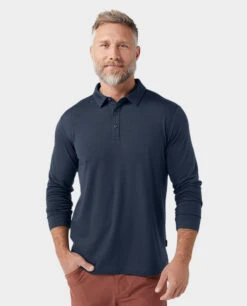 STIO Men's Alpin Lightweight Merino Polo LS 35 STIO Men's Alpin Lightweight Merino Polo LS -STIO CLOTHING 200482 410 1 9a14fbe0 fcfd 426f b45d 7114a99b44fb