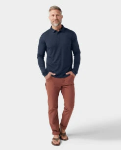 STIO Men's Alpin Lightweight Merino Polo LS 36 STIO Men's Alpin Lightweight Merino Polo LS -STIO CLOTHING 200482 410 2 eb0b0a78 6ec3 454b 97cd 71a741e68aac