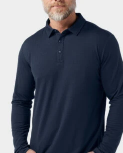 STIO Men's Alpin Lightweight Merino Polo LS 41 STIO Men's Alpin Lightweight Merino Polo LS -STIO CLOTHING 200482 410 7 26ac3125 6d73 4b23 a1ed b051df94b39b