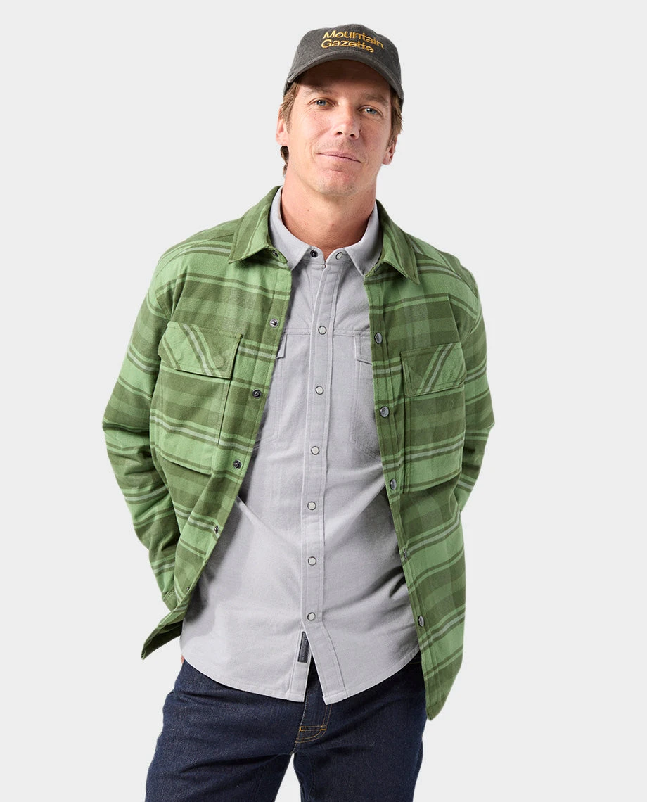 STIO Men's Slipstone Midweight Flannel Shirt 6 STIO Men's Slipstone Midweight Flannel Shirt - Image 4