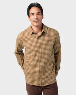 STIO Men's Miter Stretch Lightweight Flannel Shirt -STIO CLOTHING 200526 211 5