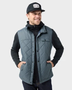 STIO Men's Skycrest Insulated Vest -STIO CLOTHING 200598 420 Outfit 1