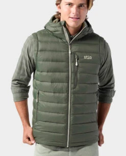 STIO Men's Hometown Down Hooded Vest 37 STIO Men's Hometown Down Hooded Vest -STIO CLOTHING 200645 302 4