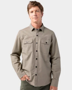 STIO Men's Saratoga Canvas Shirt -STIO CLOTHING 200654 230 7