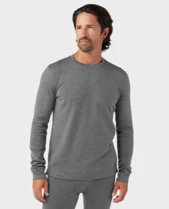 STIO Men's Basis PeakWool Midweight Crew LS -STIO CLOTHING 200691 021 6 528bc296 42a7 4429 8226 3efc5facd839