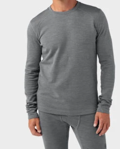 STIO Men's Basis PeakWool Midweight Crew LS -STIO CLOTHING 200691 021 7 294e2f9b ece5 4c33 b32b 4f64b5e9ae9f