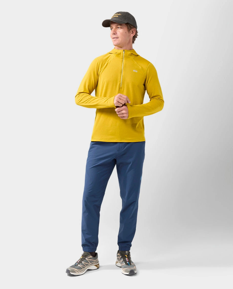 STIO Men's Trax Power Grid Half Zip Hoodie 17 STIO Men's Trax Power Grid Half Zip Hoodie - Image 15