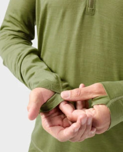 STIO Men's Basis PeakWool Lightweight Half Zip -STIO CLOTHING 200791 311 4