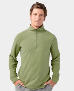 STIO Men's Turpin Fleece Half Zip -STIO CLOTHING 200794 310 1 ALT