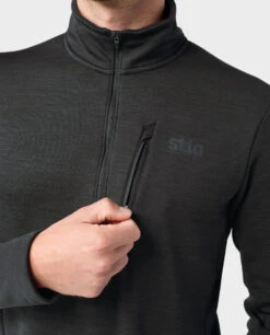 STIO Men's Glide Power Stretch Half Zip -STIO CLOTHING 200817 001 3