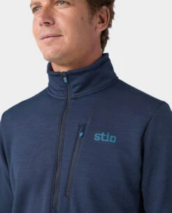 STIO Men's Glide Power Stretch Half Zip -STIO CLOTHING 200817 410 6