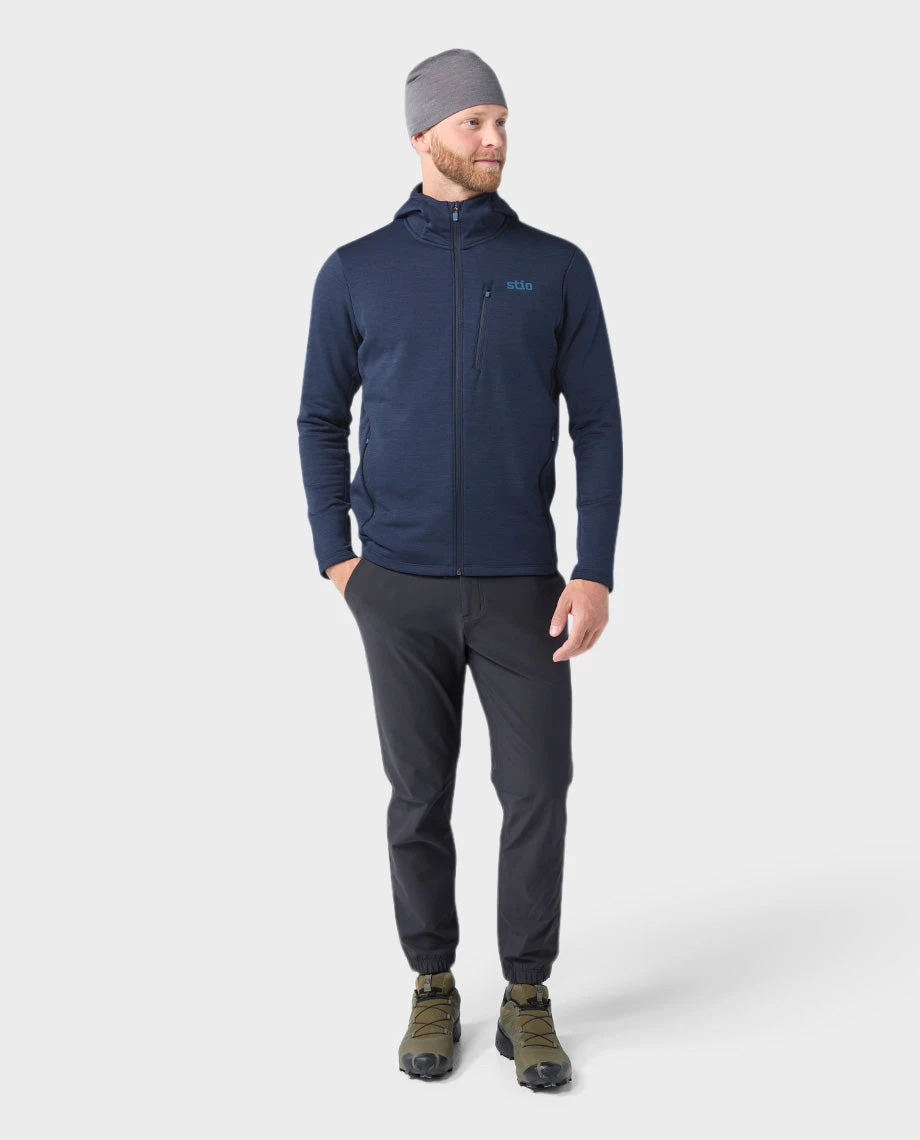 STIO Men's Glide Power Stretch Full Zip Hoodie 5 STIO Men's Glide Power Stretch Full Zip Hoodie - Image 3