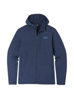 STIO Men's Glide Power Stretch Full Zip Hoodie