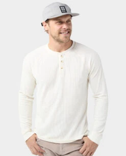 STIO Men's Wister Waffle Henley -STIO CLOTHING 200842 101 5