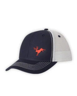 STIO Kids' Bucking Jack Trucker -STIO CLOTHING Bucking Jackalope Trucker Navy White S19