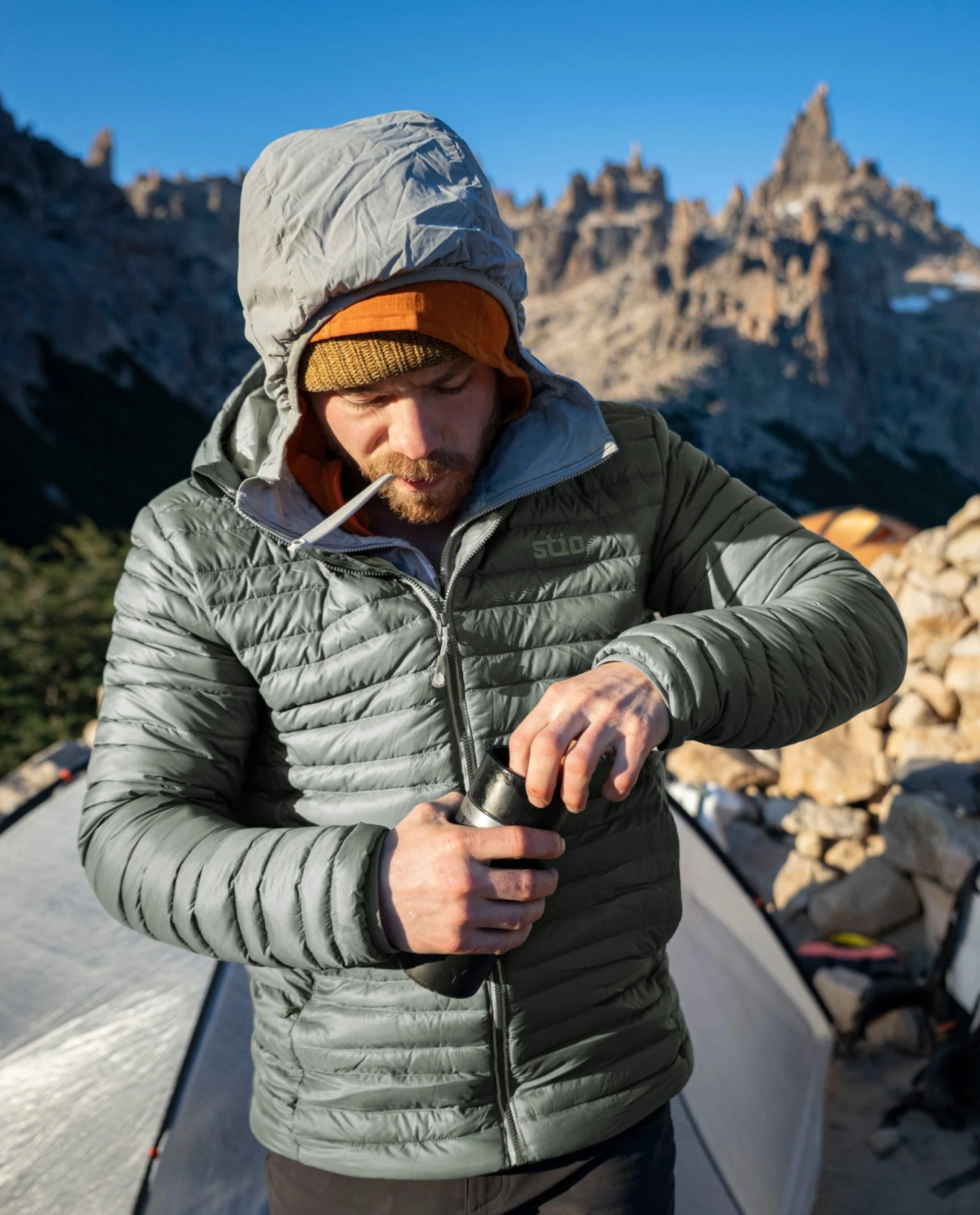 STIO Men's Pinion Down Hooded Jacket 12 STIO Men's Pinion Down Hooded Jacket - Image 10