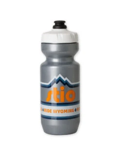STIO Ride Wyoming Specialized Water Bottle 8 STIO Ride Wyoming Specialized Water Bottle -STIO CLOTHING Specialized Water Bottles Ride Wyoming White Silver